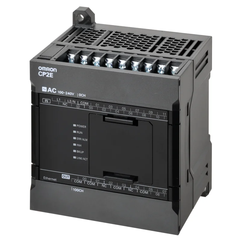 CP2E Compact PLC - Network Type; 8 DI, 24 DO; Relay Output; Power Supply