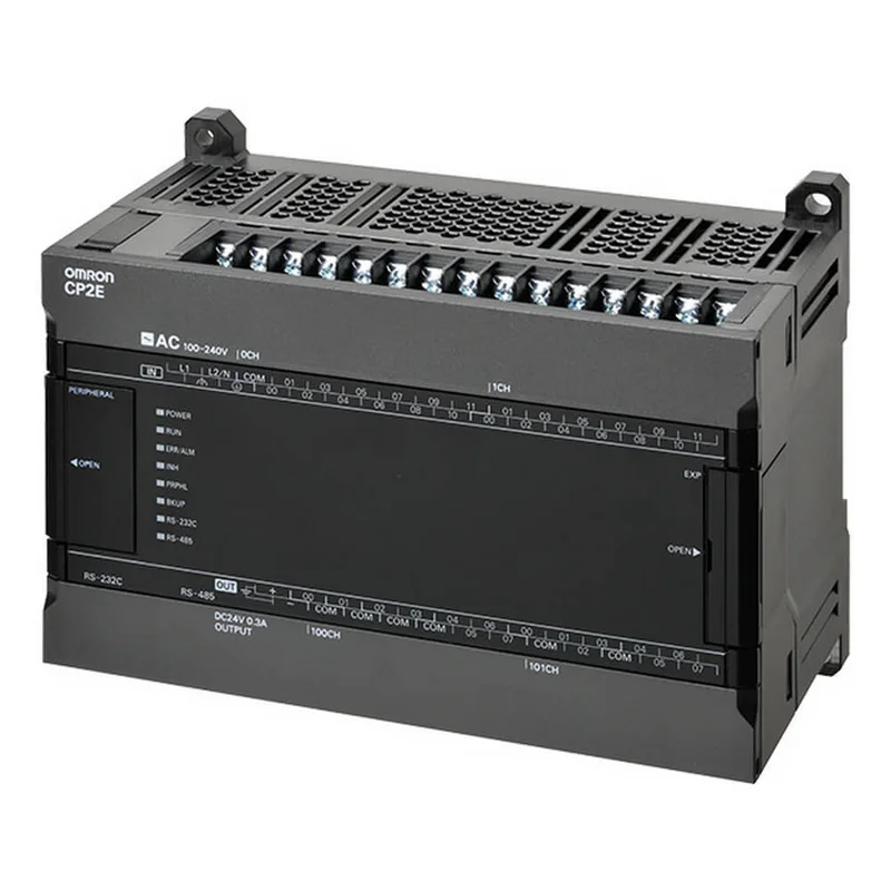 CP2E compact PLC - Standard type; 24 DI, 16 DO; NPN output; Power supply 24 VDC
