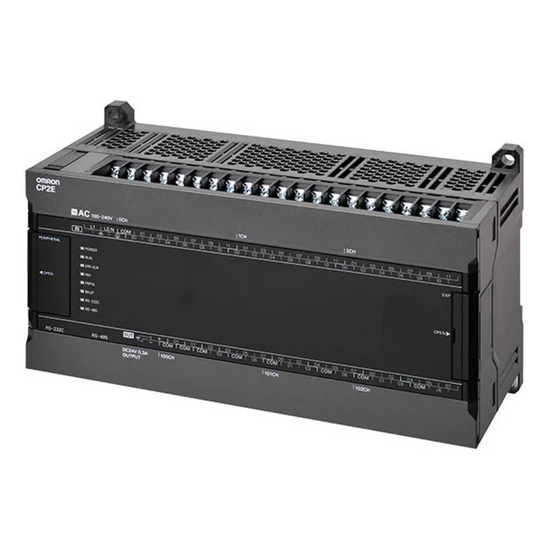 CP2E compact PLC - Standard type; 36 DI, 24 DO; Relay output; Power supply 220 VAC