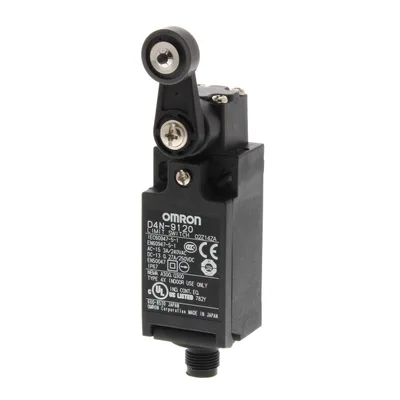 Safety limit switch M12 2NC slow lever