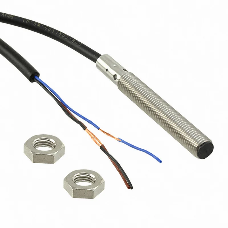 STAINLESS STEEL PROXIMITY M8 LONG SHIELDED 01MM NPN NO 5M CABLE
