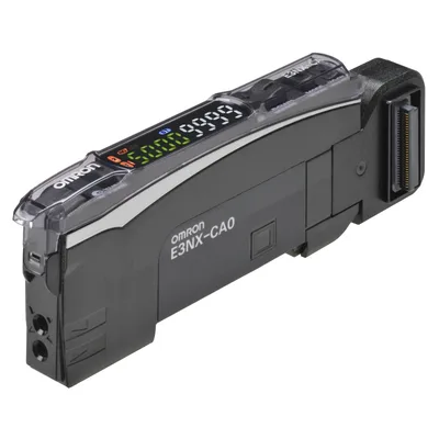 Fiber amp red LED fieldbus comm