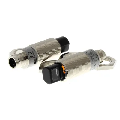 Photoelectric sensor M18 radial metal thru-beam PNP