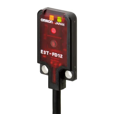 Miniature photoelectric through-beam cell