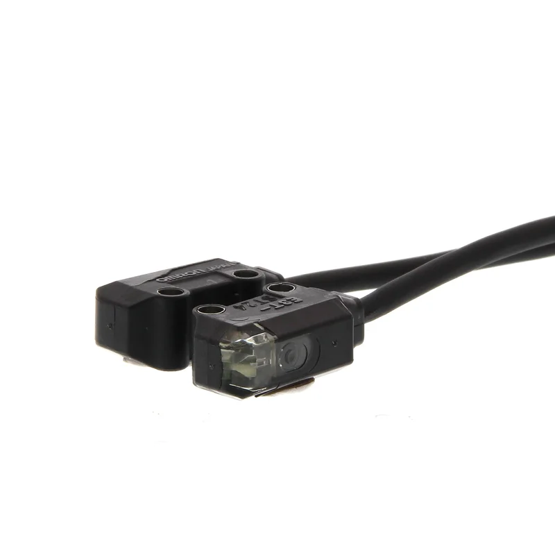 Photoelectric sensor, through-beam, miniature, side-view, IR LED, 2 m,