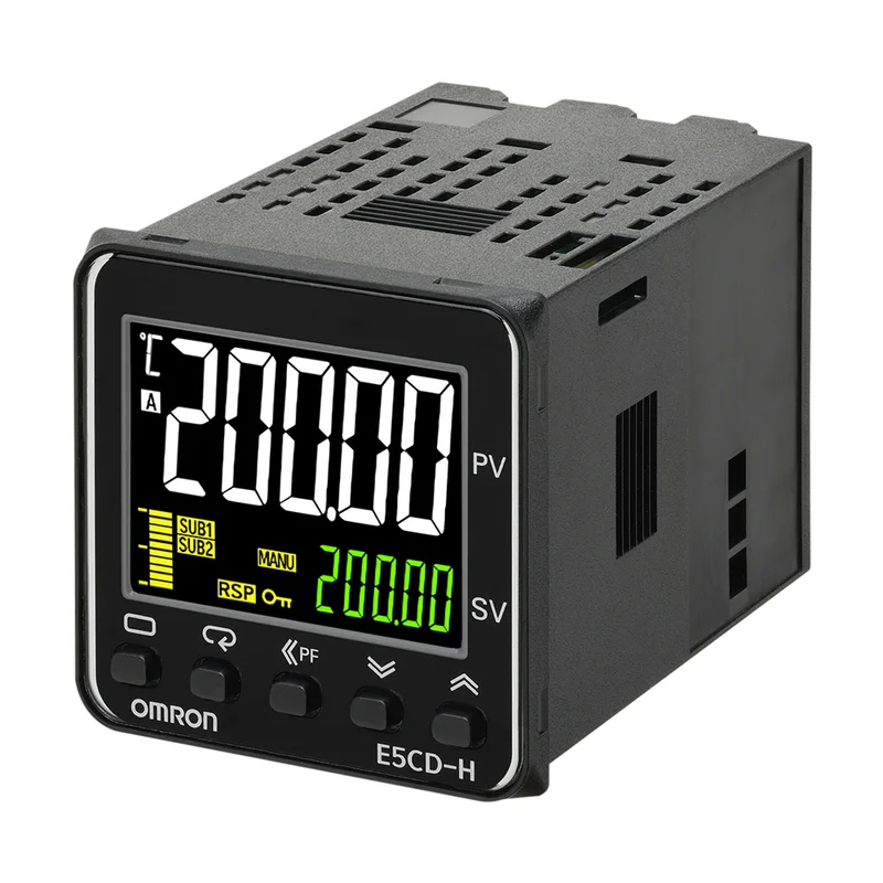 Advanced digital temperature controller, 48 x 48 mm, current output