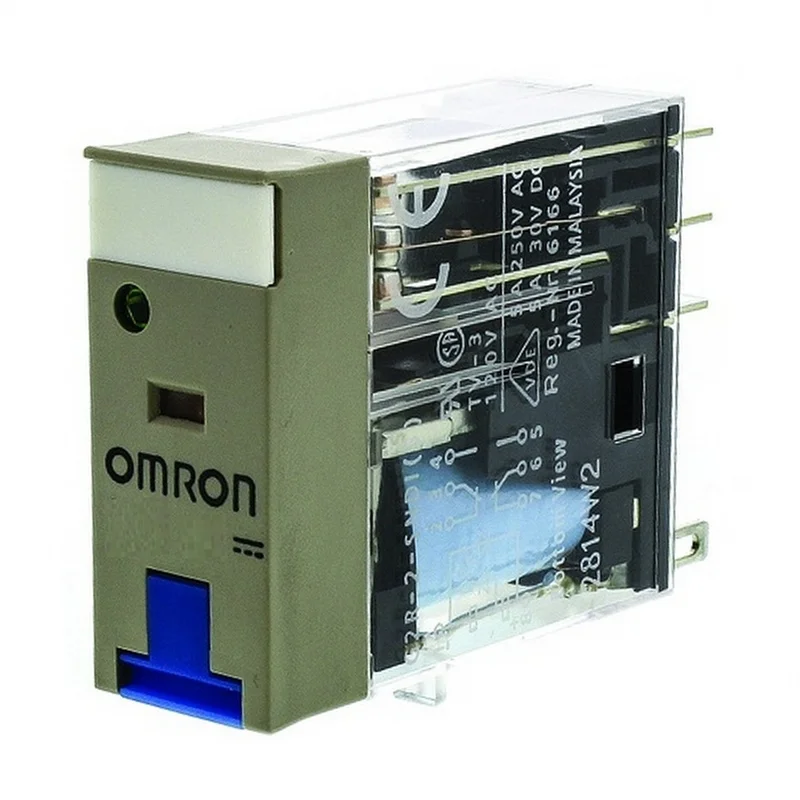 PLUGGABLE INDUSTRIAL RELAY BT LED 2CO 5A 240VAC