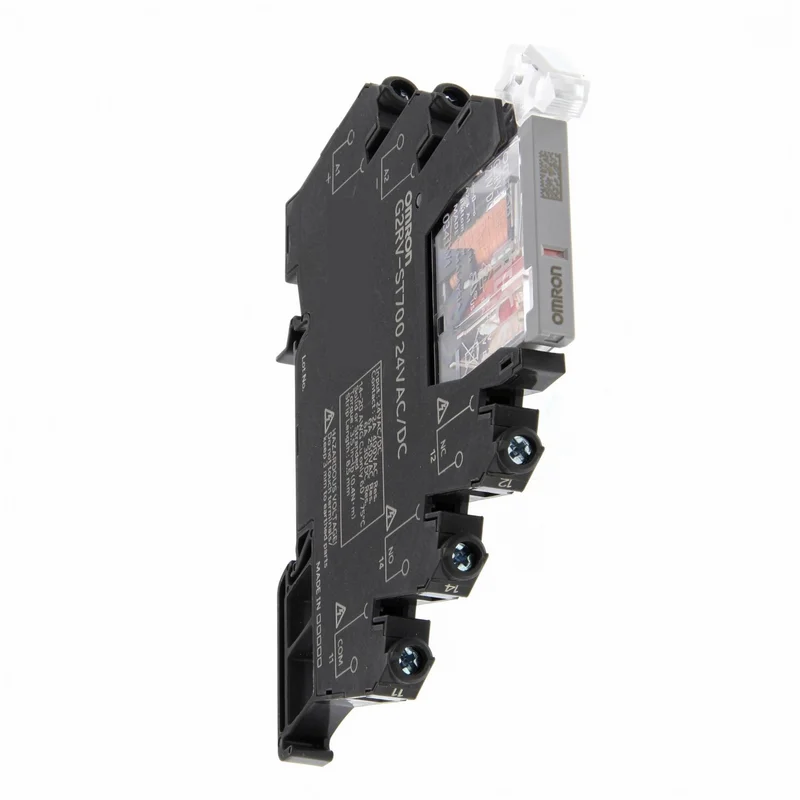 Slimline 6mm relay, SPDT, 6 A, Screw terminals, 48 VAC/DC