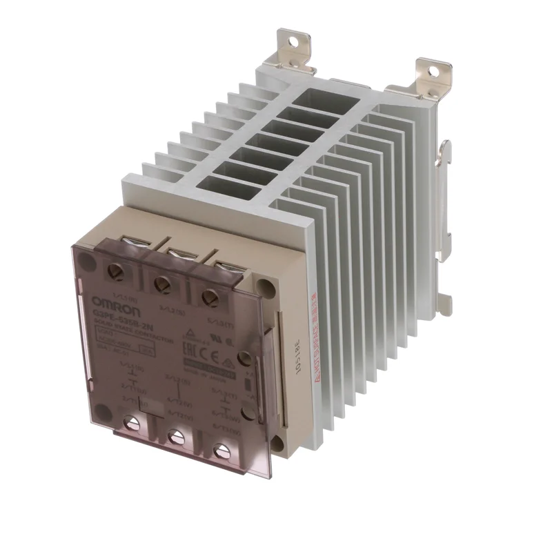 SSR RELAY 35A 480 1224 2P WITH HEATSINK
