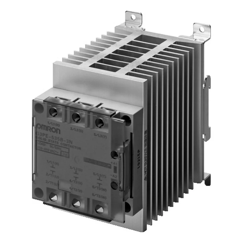 SSR RELAY 35A 480 1224 3P WITH HEATSINK
