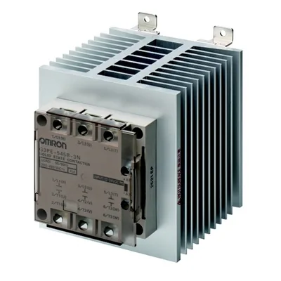 SSR relay 45A 480 1224 3P with heatsink