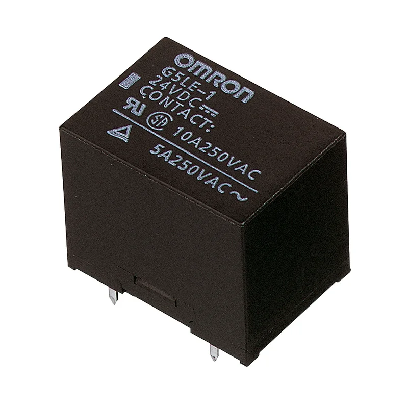 PCB, cubic power relay SPDT 10A flux protected