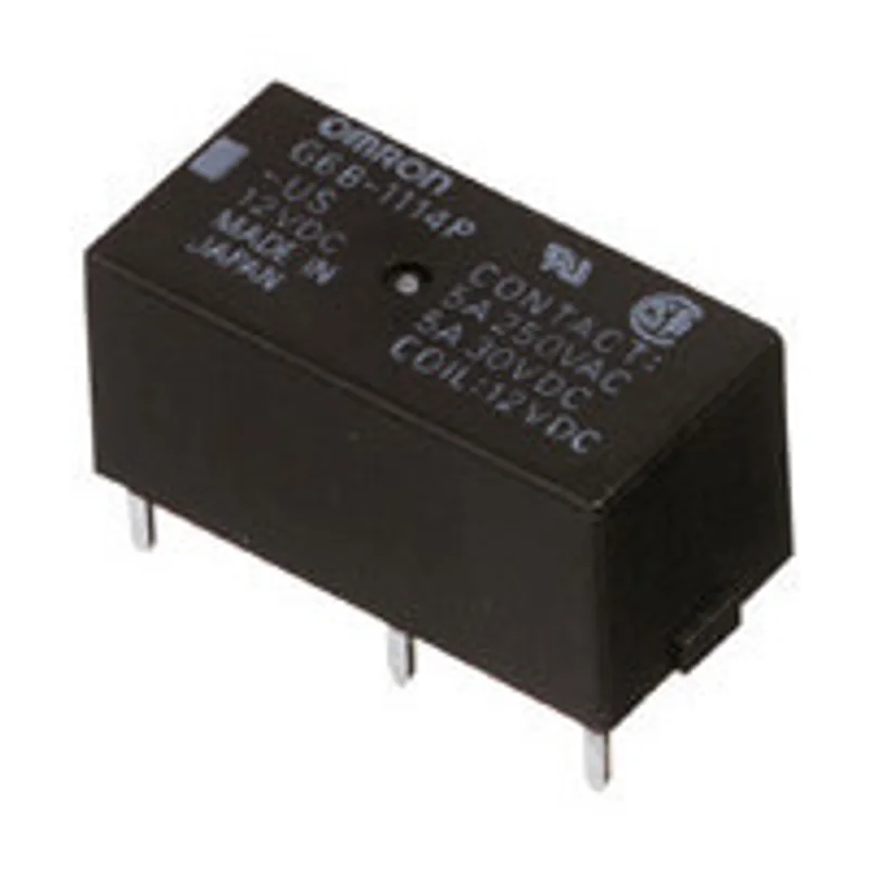 Subminiature PCB Power relay SPDT-NO 5A and Plastic Sealed