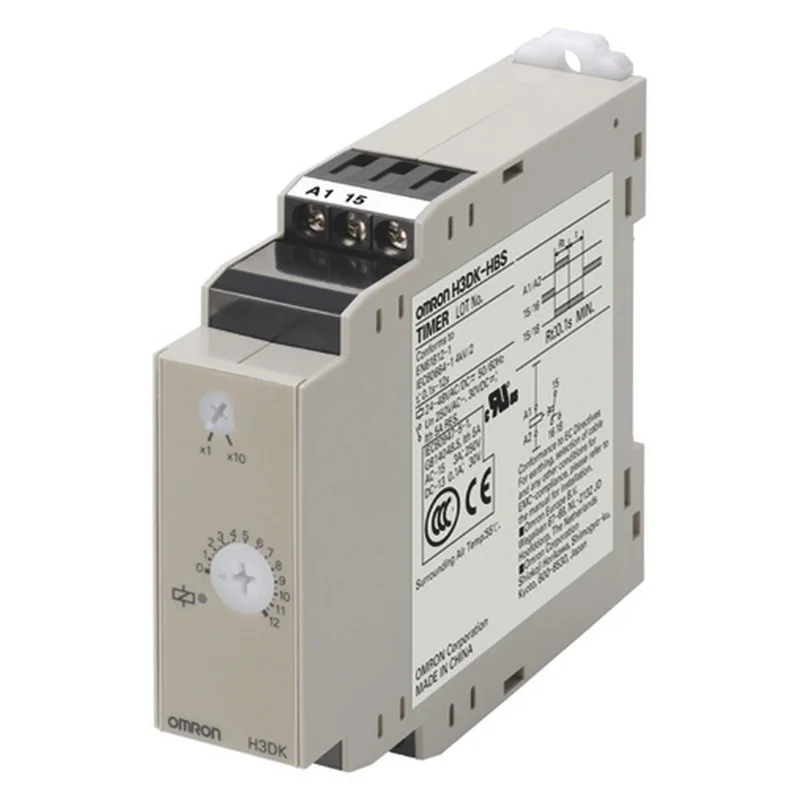 ELECTRIC TIMER 22.5 MM OFF-DELAY
