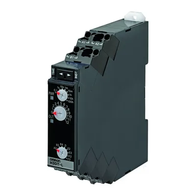 DIN timer push-in 17.5mm multi-function