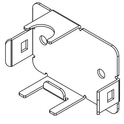 Mounting bracket for converter