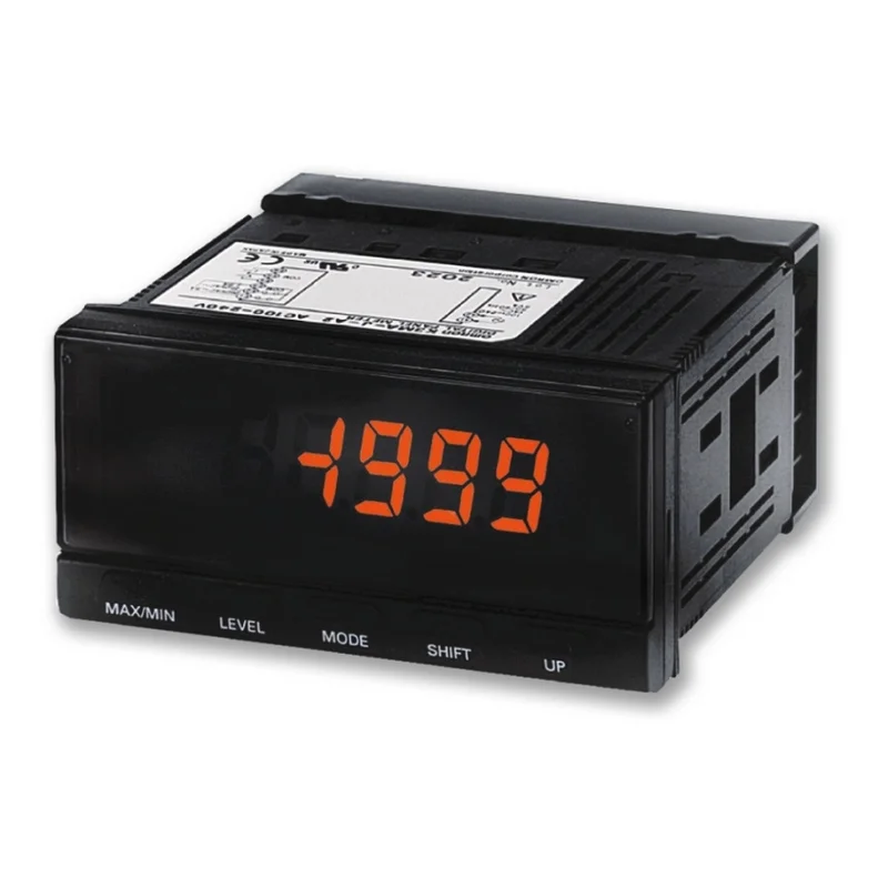 Digital panel meter, Temperature meter, Pt resistance or TC, 100-240 VA