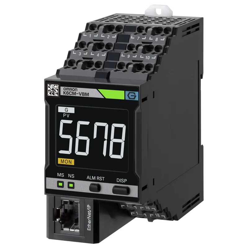 Monitoring device, vibration and temperature, 24 VAC/DC