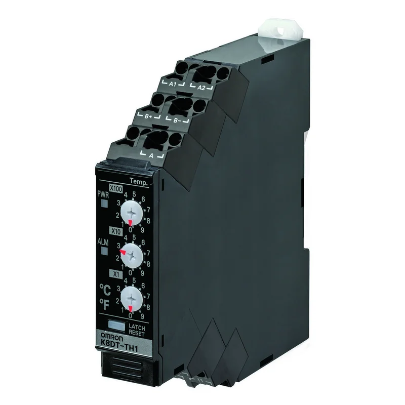 Monitoring relay 17.5mm wide, over or under temperature, 0-999