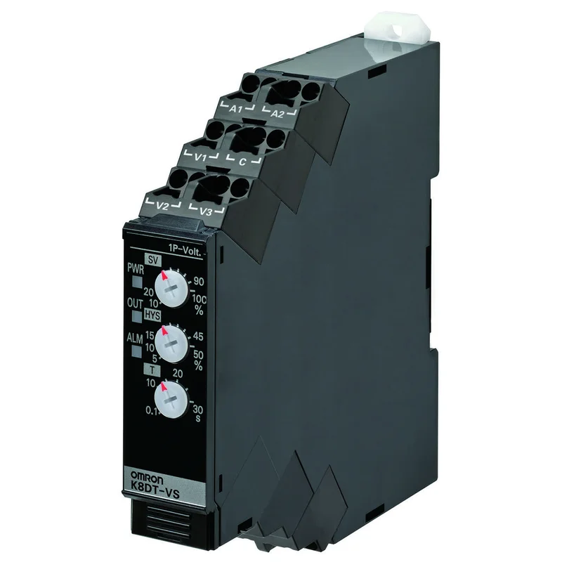 Monitoring relay 17.5mm wide, single-phase over or under voltage 1 to
