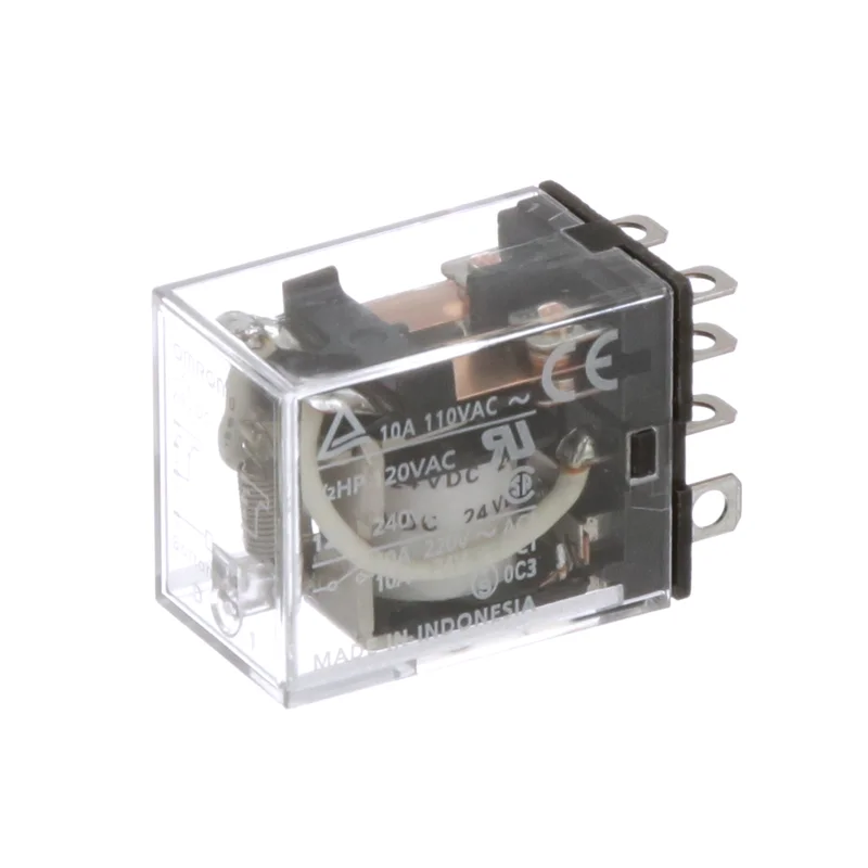 INDUSTRIAL PLUG-IN RELAY 2PDT 10A 110VAC