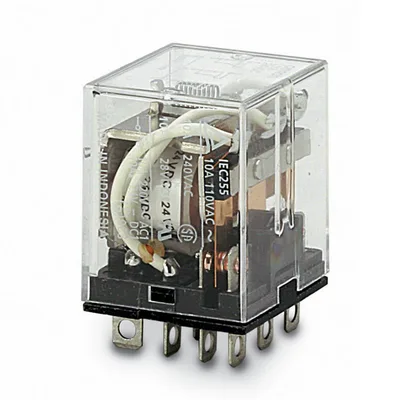 PCB relay 3PDT 10A 110VAC