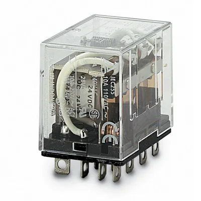 Indus relay plug 4CO 10A 100VAC