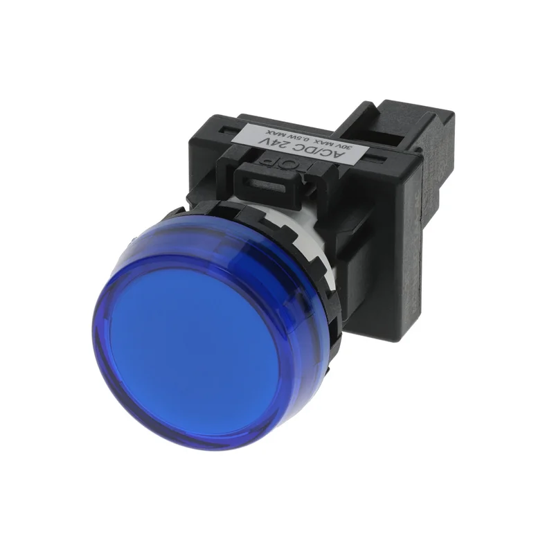 M22N Extended Indicator White Button, White LED, Voltage 200-240 VAC