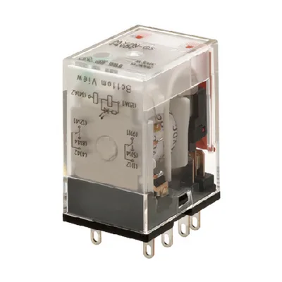 Relay, plug-in, 8-pin, DPDT, 7A