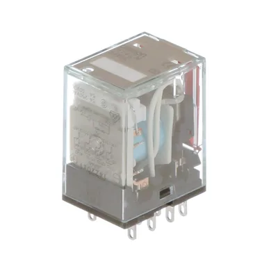 Industrial plug-in relay with LED 4CO 5A 250 VAC