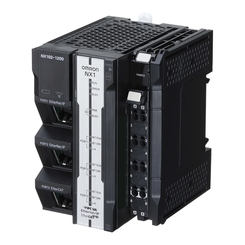 Sysmac NX1 Modular CPU with Time Series Data Collection, 5MB program a