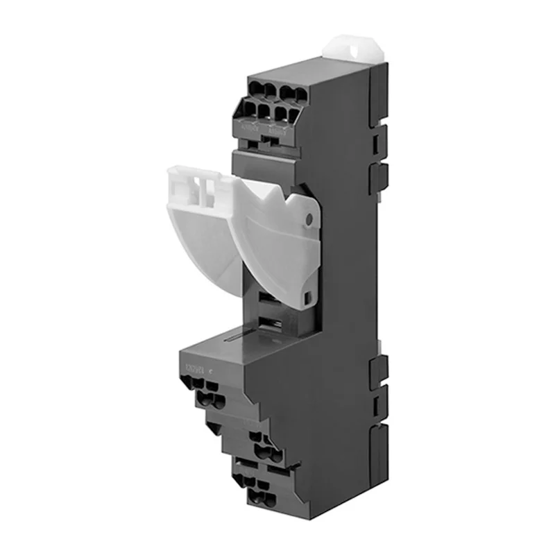 Socket, DIN rail / surface mount, 15.5mm, 5 pins, push-in terminal