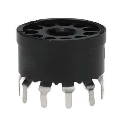 11-pin PCB solder socket