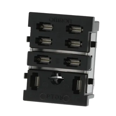 8-pin solder flush mount socket