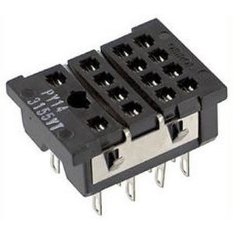 14-PIN SOLDER SOCKET FLUSH MOUNT