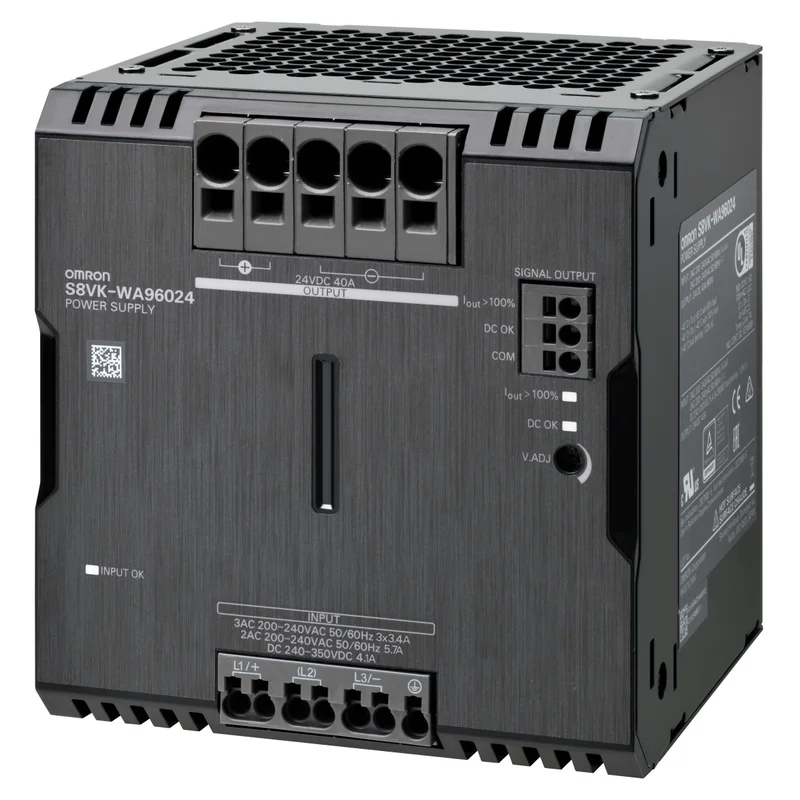 Three-phase Power Supply, 960 W, 24 VDC, 40 A, DIN rail mounting