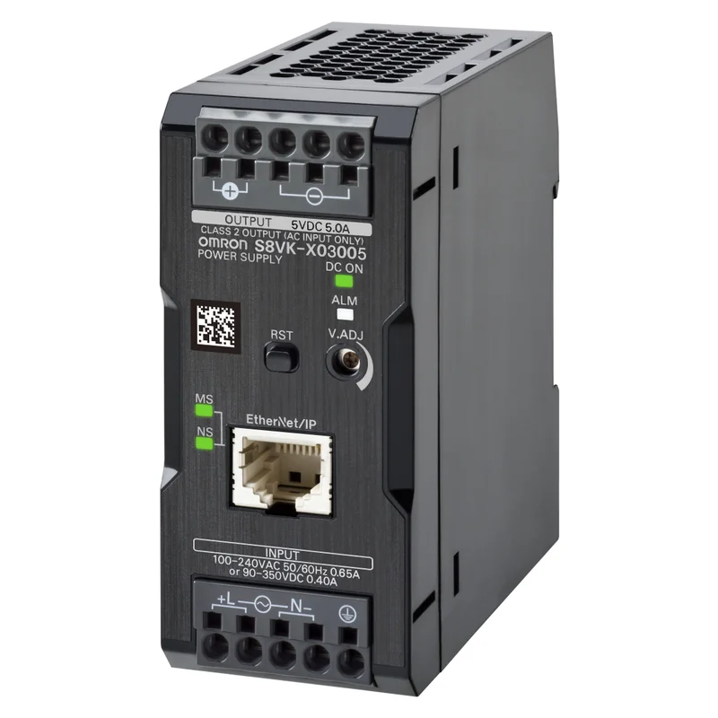 Power supply 30 W, 5 VDC, 5 A, DIN rail, Push-In