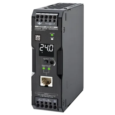 Power supply 240W 24 VDC 10A with display