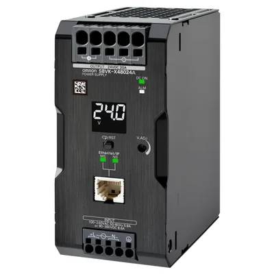 Power supply 480W 24 VDC 20A with display