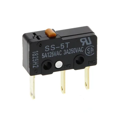 Microswitch With Simulated Hinge Lever