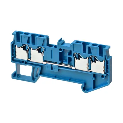 Push-in terminal 2.5mm² blue