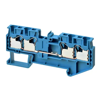 Push-in terminal 4.0mm² blue