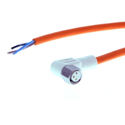 M8 fem r/a 3pin 2m cable