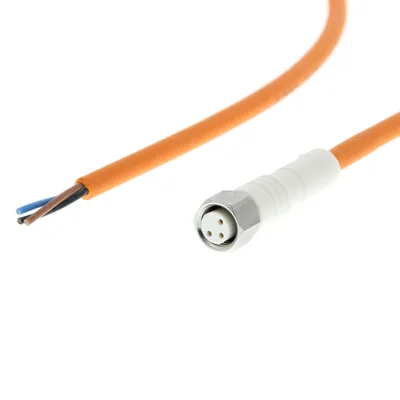 M8 fem str 3pin 5m cable