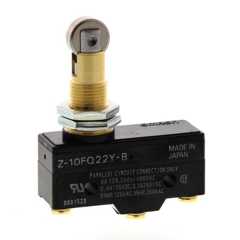 SCREW ROLLER PLUNGER MICROSWITCH 10A 250VAC