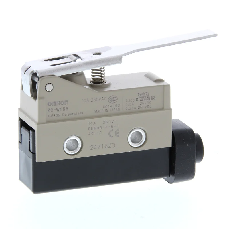 SEALED MICROSW LONG LEV 10A240VAC