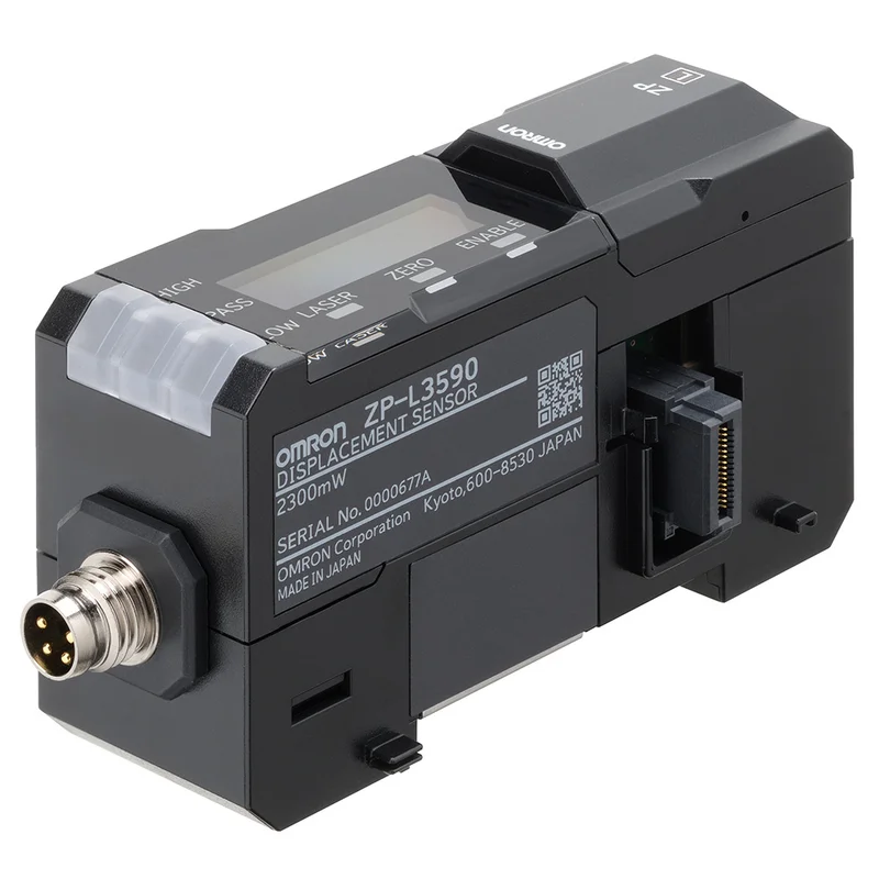 Laser displacement sensor, amplifier, slave, without analog output